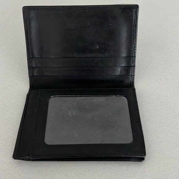 Coach Men Black Leather Wallet - Picture 3 of 3